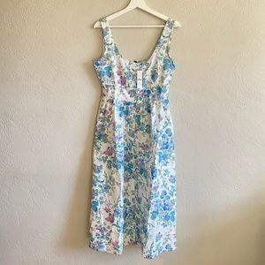 J. Crew Button-Front Cotton Poplin Dress